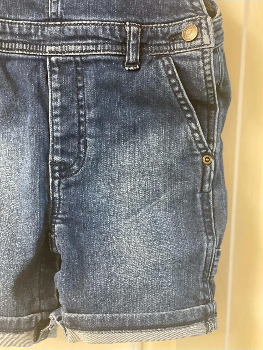 Gymboree Denim Shortall Overalls for Kids - Size 3T
